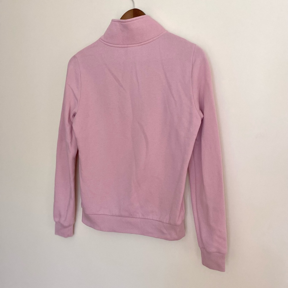 PINK | Quarter Zip Cowl Neck Sweater - Picture 5 of 7